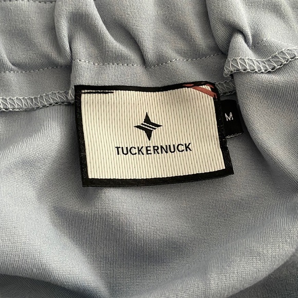 Tuckernuck Miranda Off-shoulder Top, French Blue M - Picture 7 of 12